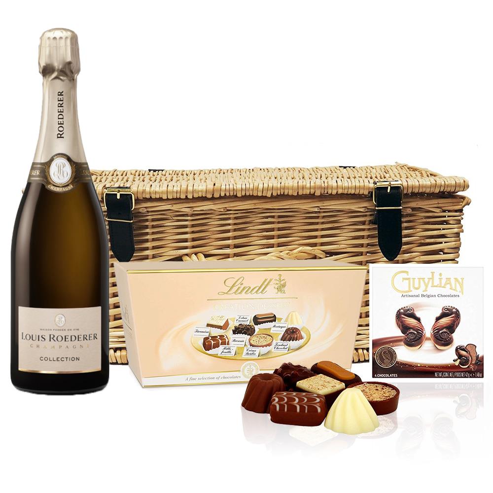 Louis Roederer Collection 242 Champagne 75cl And Chocolates Hamper